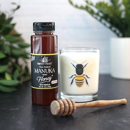 New Zealand Manuka Infused Raw Honey with Propolis 12OZ (576 Fl Oz)