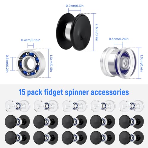 Fidget Spinner Epoxy Resin Molds Set (5 Count)