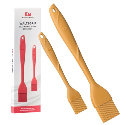WaltzGrip Platinum Silicone Basting Pastry Brush (2 Count)