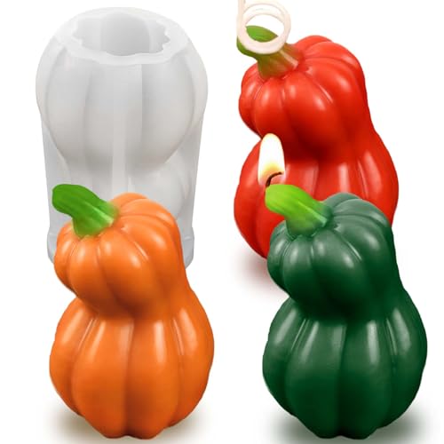 Pumpkin Candle Mold