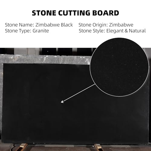 African Granite Round Cutting Board for Kitchen