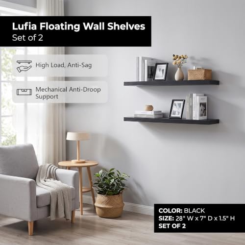 Floating Wall Shelves (2 Count)