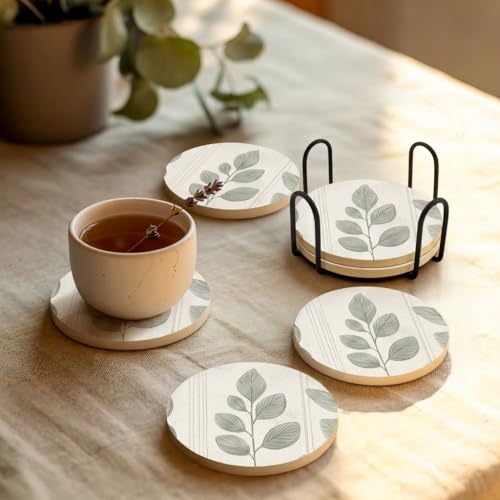 Ceramic Coasters Set of 6 or 4