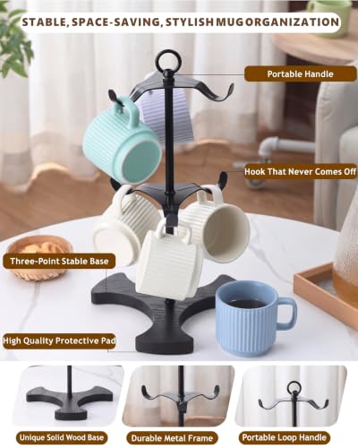 2 Tier Coffee Mug Holder for Countertop