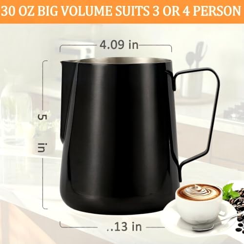 Large Milk Frothing Pitcher 32oz