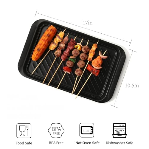 17" x 10.5" Grilling Prep and Serve Trays (2 Count)