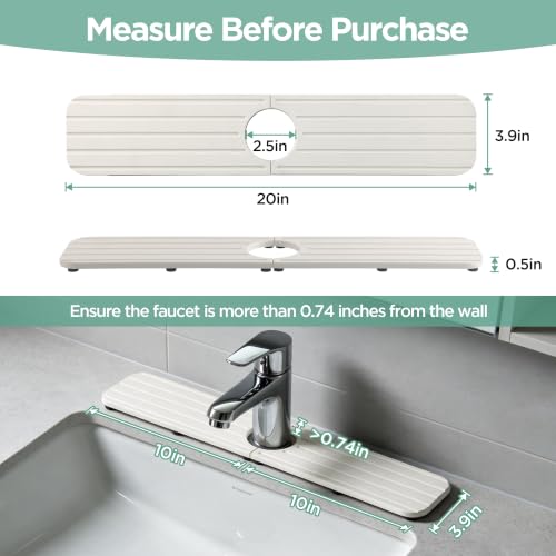 Faucet Mat for Kitchen Sink