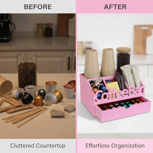 Coffee Bar Organizer Countertop