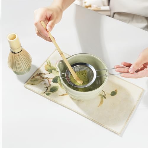 Matcha Set 8 PCS Japanese Matcha Bowl Set with Whisk and Tea Scoop