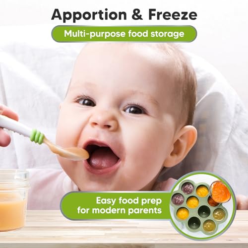 Silicone Food Freezer Trays with Lid