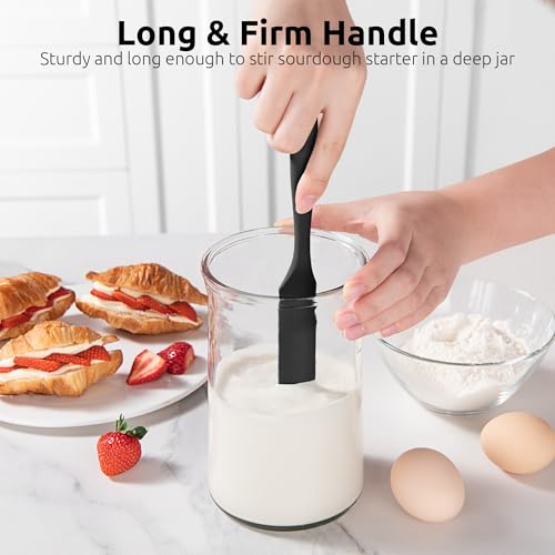 Skinny Silicone Jar Spatula Scraper