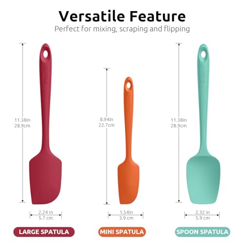 Silicone Spatula Set (3 Count)