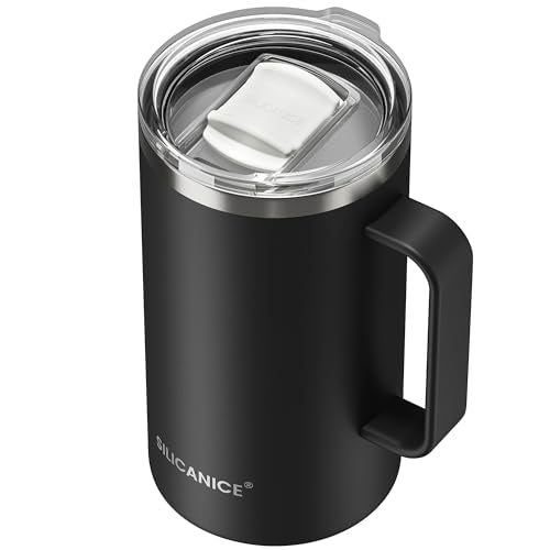 14 24oz Insulated Coffee Mug With Handle