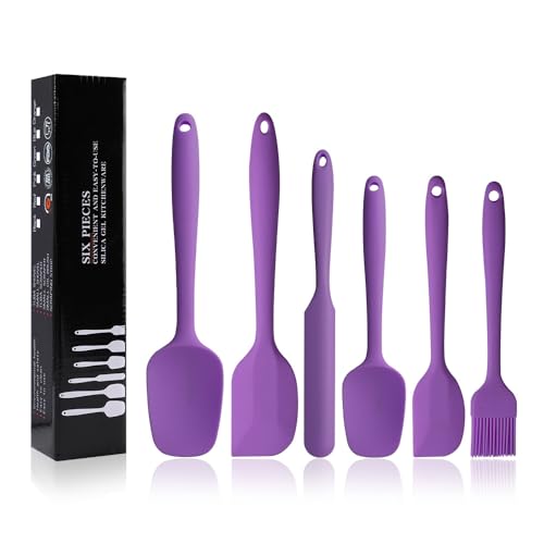 Silicone Spatulas Set (6 Count)