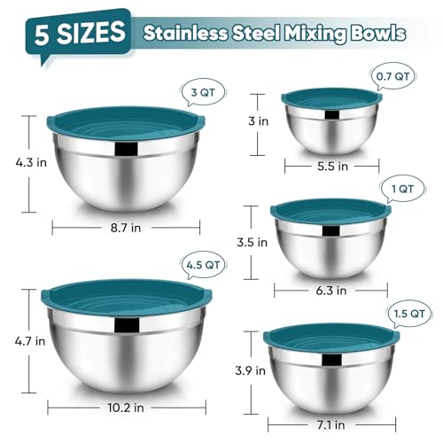 Mixing Bowls Set of 5 (5 Count)