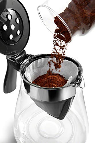 3-in-1 Specialty Coffee Brewer, IcedCoffee Maker (Bold Cold Brew), Gourmet Pour Over, Premium Drip, SCA GoldenCup Certified, Glass Carafe, 8-Cup, ICM17270