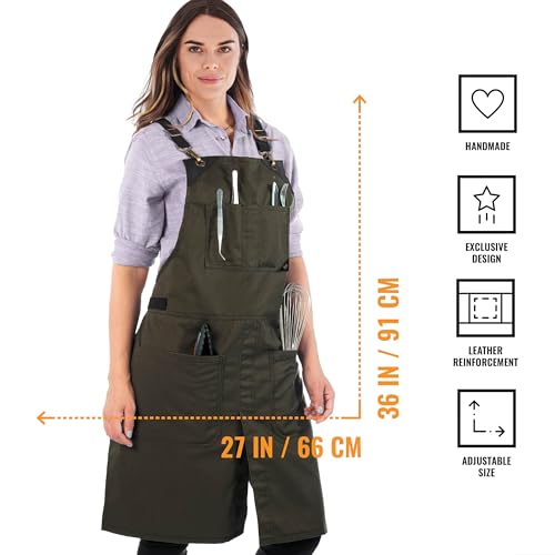 Cross Back Chef Apron