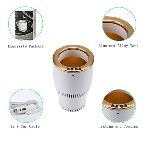 Car Cup Holder with Drink Cooler Smart Mug Warmer 2