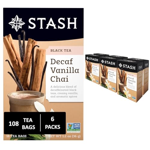 Tea Decaf Vanilla Chai Tea (108 Count)