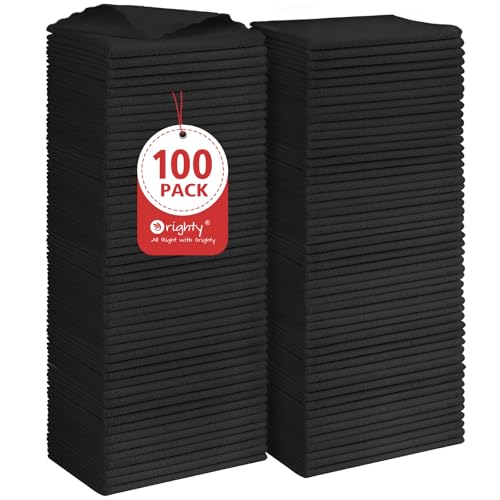 Microfiber Cleaning Cloth Bulk (100 Count)