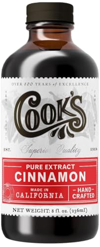 Pure Ceylon Cinnamon Extract for Baking & Cooking (8 Fl Oz)