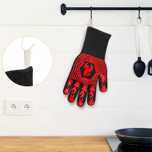 BBQ Gloves Oven Gloves 1472℉ Extreme Heat Resistant