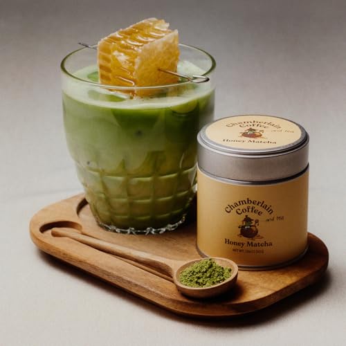 Honey Matcha Ceremonial Grade Green Tea Powder