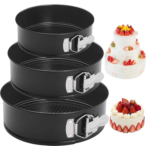 Springform Cake Pan Set of 3
