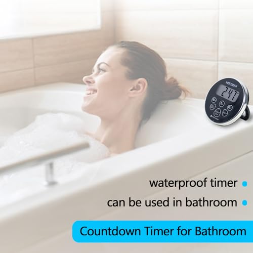 Digital Waterproof Shower Clock Timer
