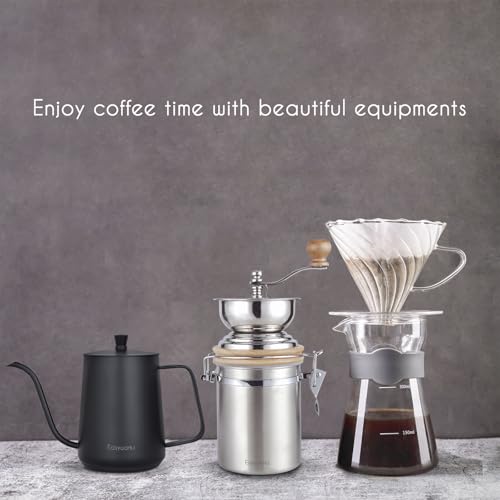 Gooseneck Pour Over Coffee Kettle 30 fl oz Stainless Steel Hand Drip Coffee Pot With Long Narrow Spout