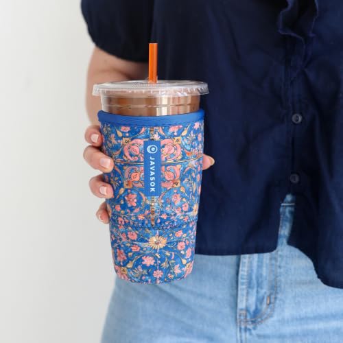 JavaSok Iced Coffee & Cold Soda Insulated Neoprene Cup Sleeve