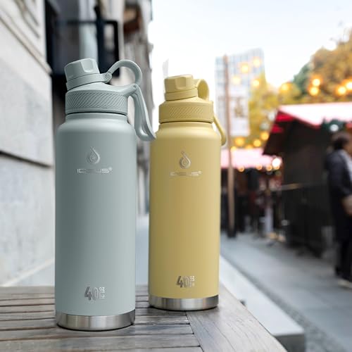 40oz Stainless Insulated Bottle with 2 Leak