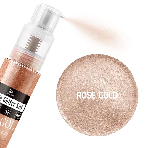 Rose Gold Edible Glitter Spray