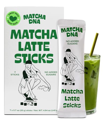 Matcha Latte Powder Sticks (4.94 Ounce)