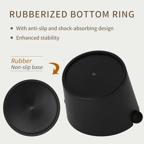 6.3Inch Knock Box Large Espresso Knock Box Shock