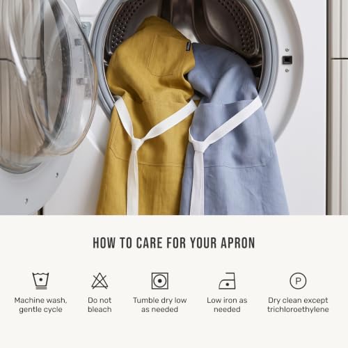 100% Pure Linen Apron