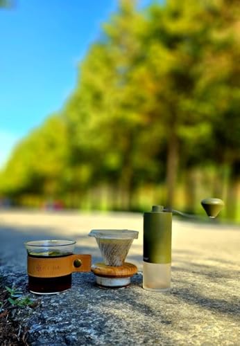 glass pour over coffee maker set