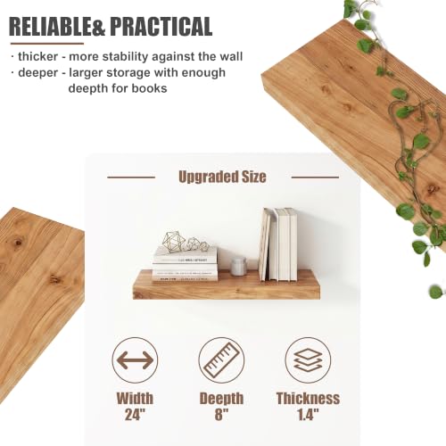 Floating Shelves for Wall (2 Count)