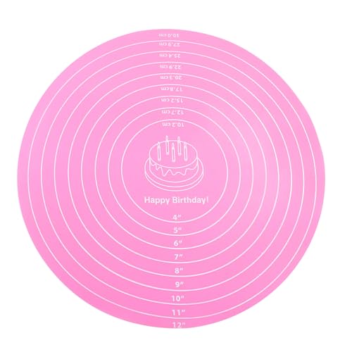 12 Inch Round Silicone Cake Mat