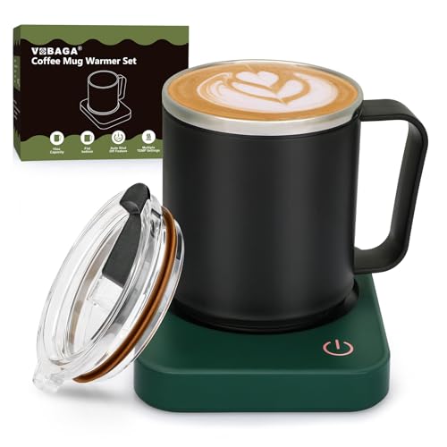 Coffee Mug Warmer Set with Auto Shut Off