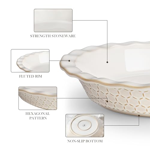 Stoneware Pie Dish