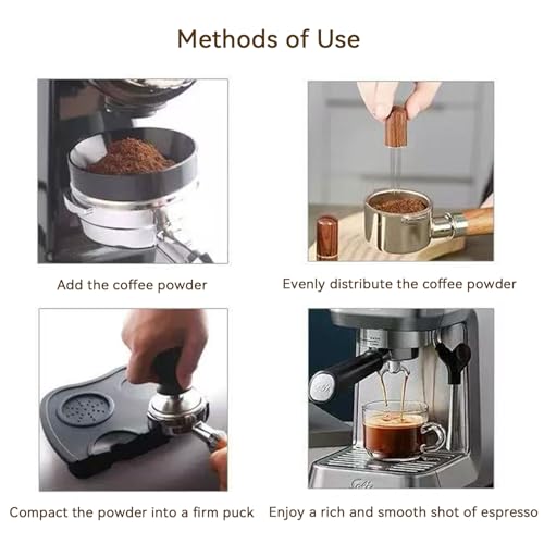 54mm Espresso Tamper Set Espresso Accessories Kit with Adjustable Spring