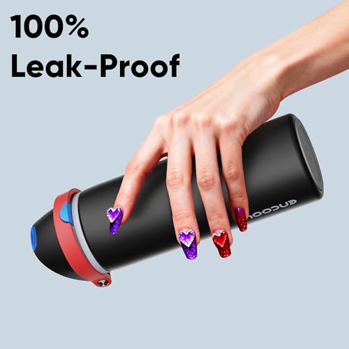 Insulated Water Bottle with Straw