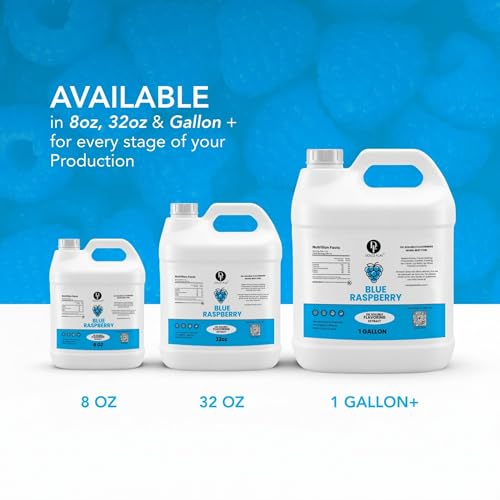 Blue Raspberry Flavoring Oil 32 oz (32 Fl Oz)