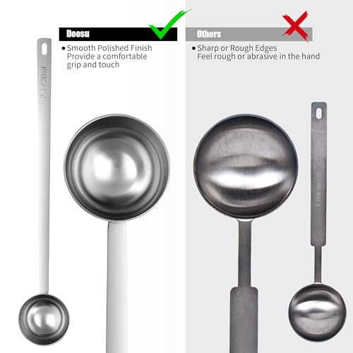 Metal 8.5in Long Handle Coffee Scoop for Ground Coffee
