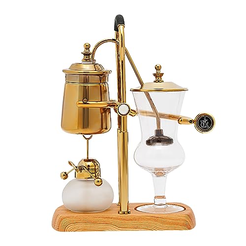 400ML Coffee Maker Belgian Luxury Royal Family Balance Syphon Coffee Maker Belgium Siphon Brewer Elegant Design Retro