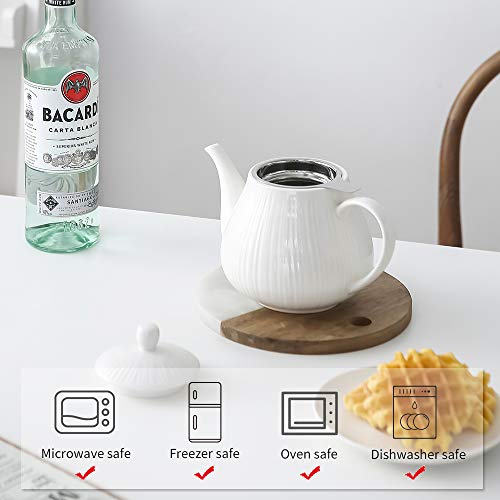 Ceramic Teapot with Infuser