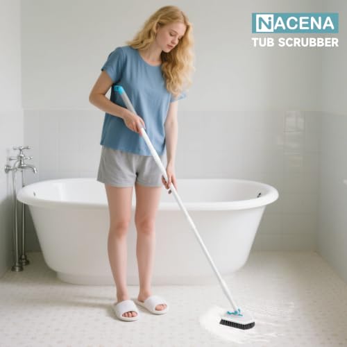 Shower Scrubber with Long Handle