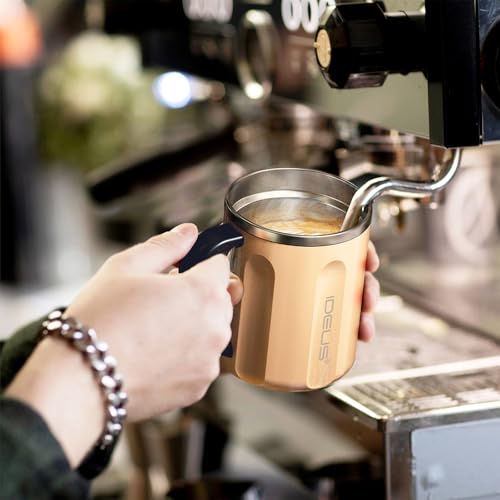 16 oz Insulated Coffee Mug with Lid and Handle