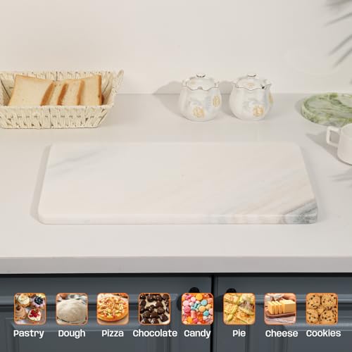 Marble Cheese and Pastry Board 20 x 12 Inch